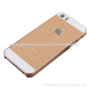 New Frame Luxury Chrome Hard Back Case Cover for iPhone 5/5S, Many Colors Optional